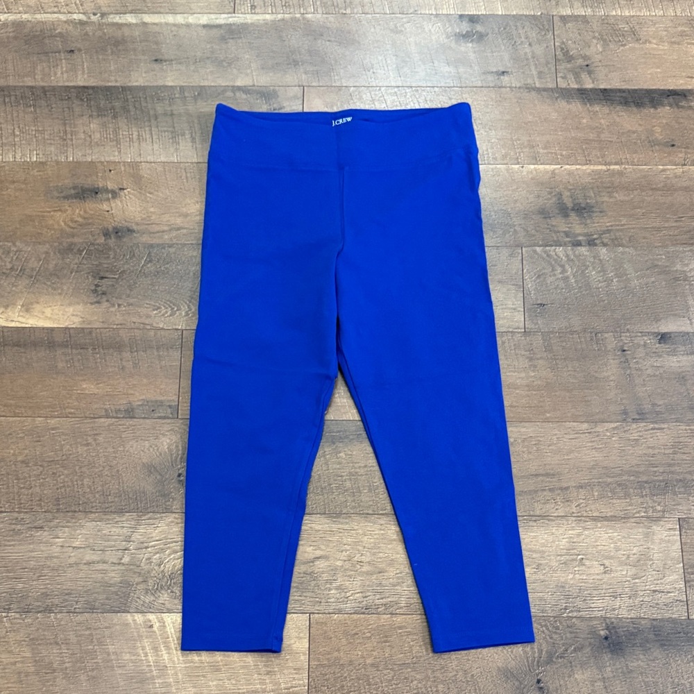 J. Crew Women’s ' Royal Blue Stretch Cropped Legging